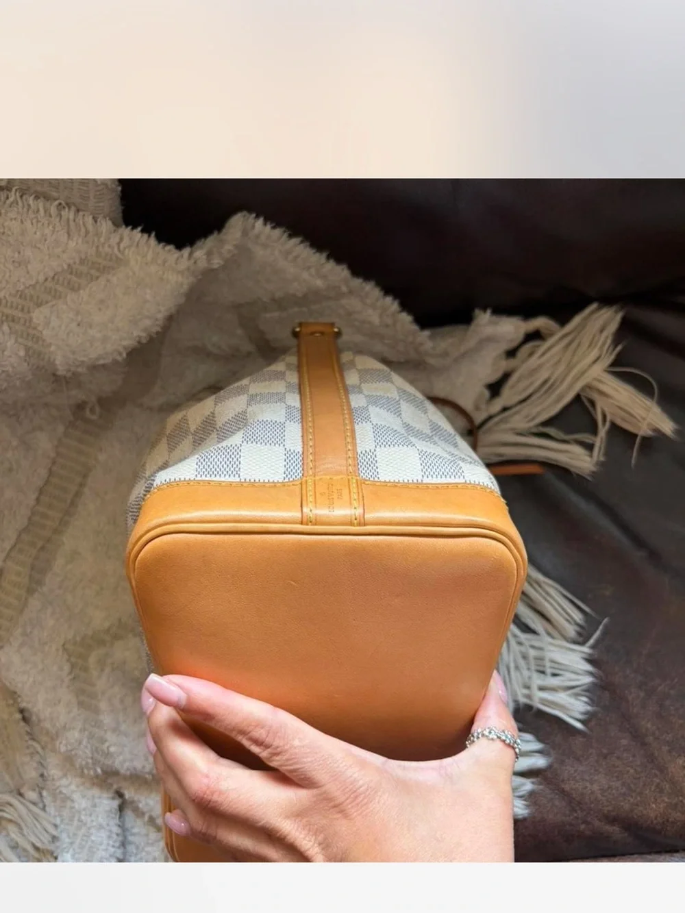 Louis Vuitton Noe BB in Damier Azur